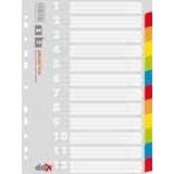 Przekładki kartonowe kolorowe A4 Office Products, A4 - 12 kart
