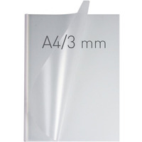 OPUS EASYCOVERA4DHM1CZA50 Okadki O.easyCOVER Semi Matt A4 1, 5mm czarne 50szt pprzer.15 kartek